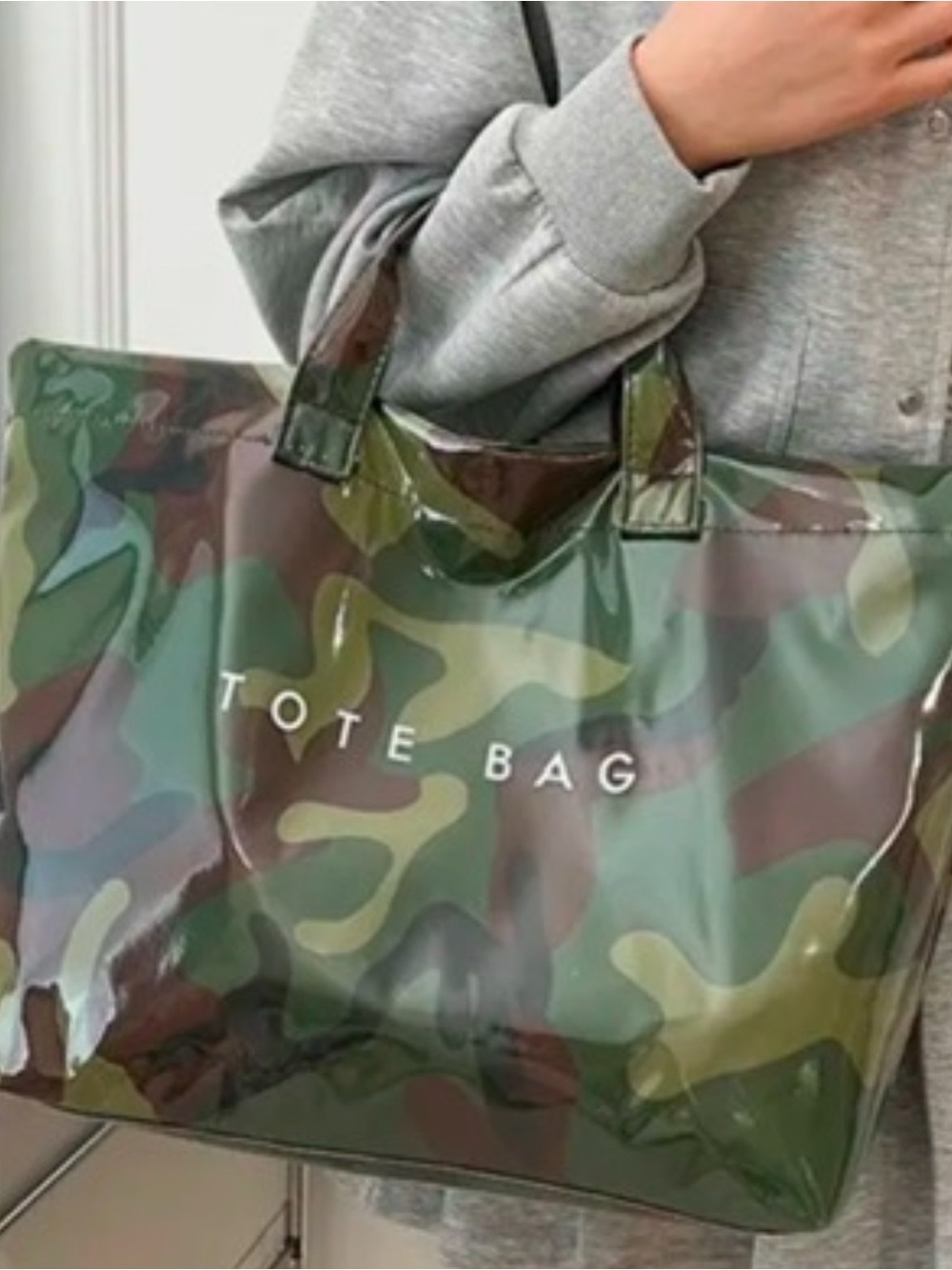 Camouflage Tote Bag - Green Camo  Tote Bag
